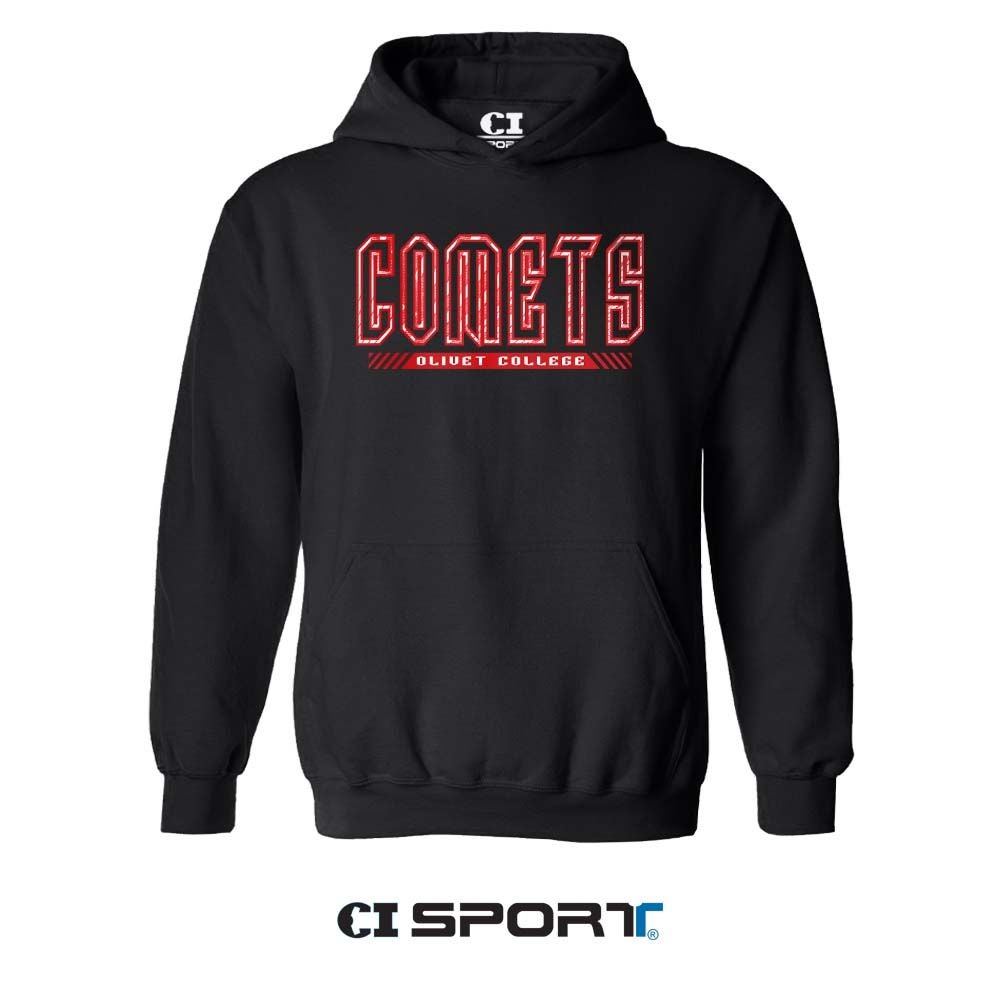 CI Sport Olivet College Comets Sweatshirt Black The University of Olivet