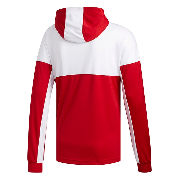 Adidas Legend Shooter Power Red Hooded Pullover The University of Olivet