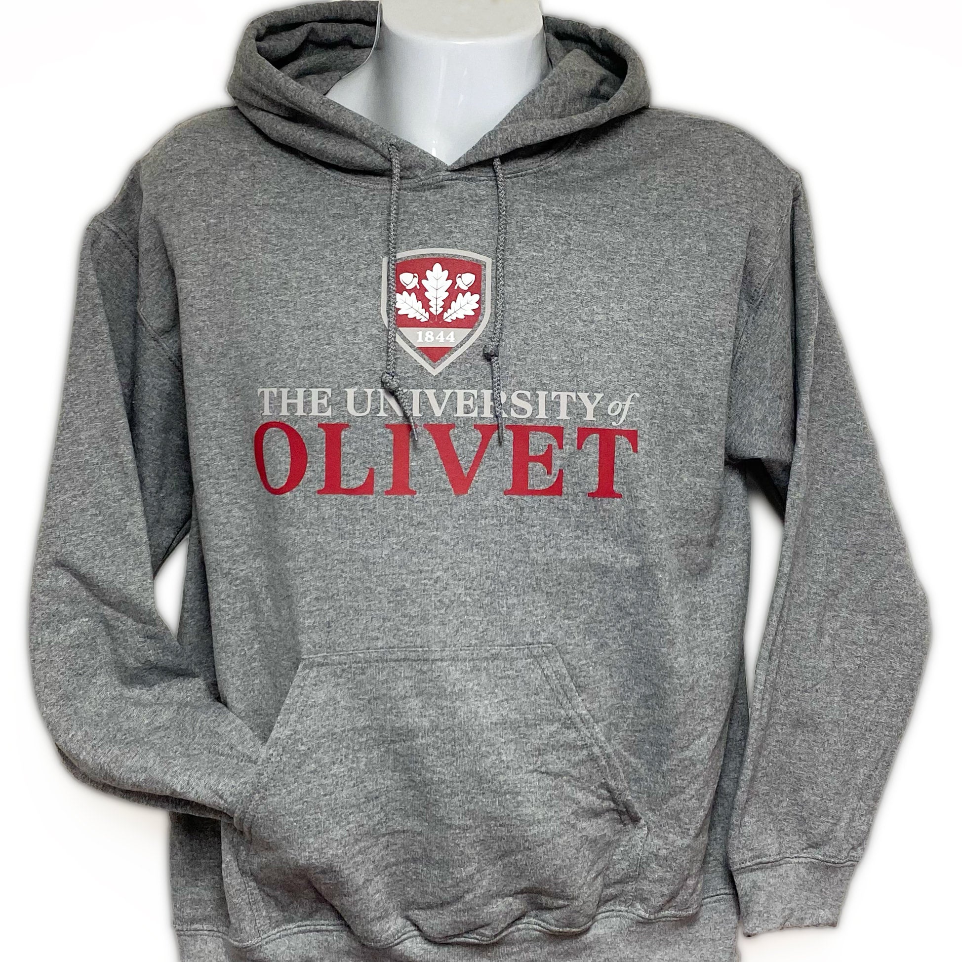 The University of Olivet Grey Crest Hooded Sweatshirt 14 The University of Olivet