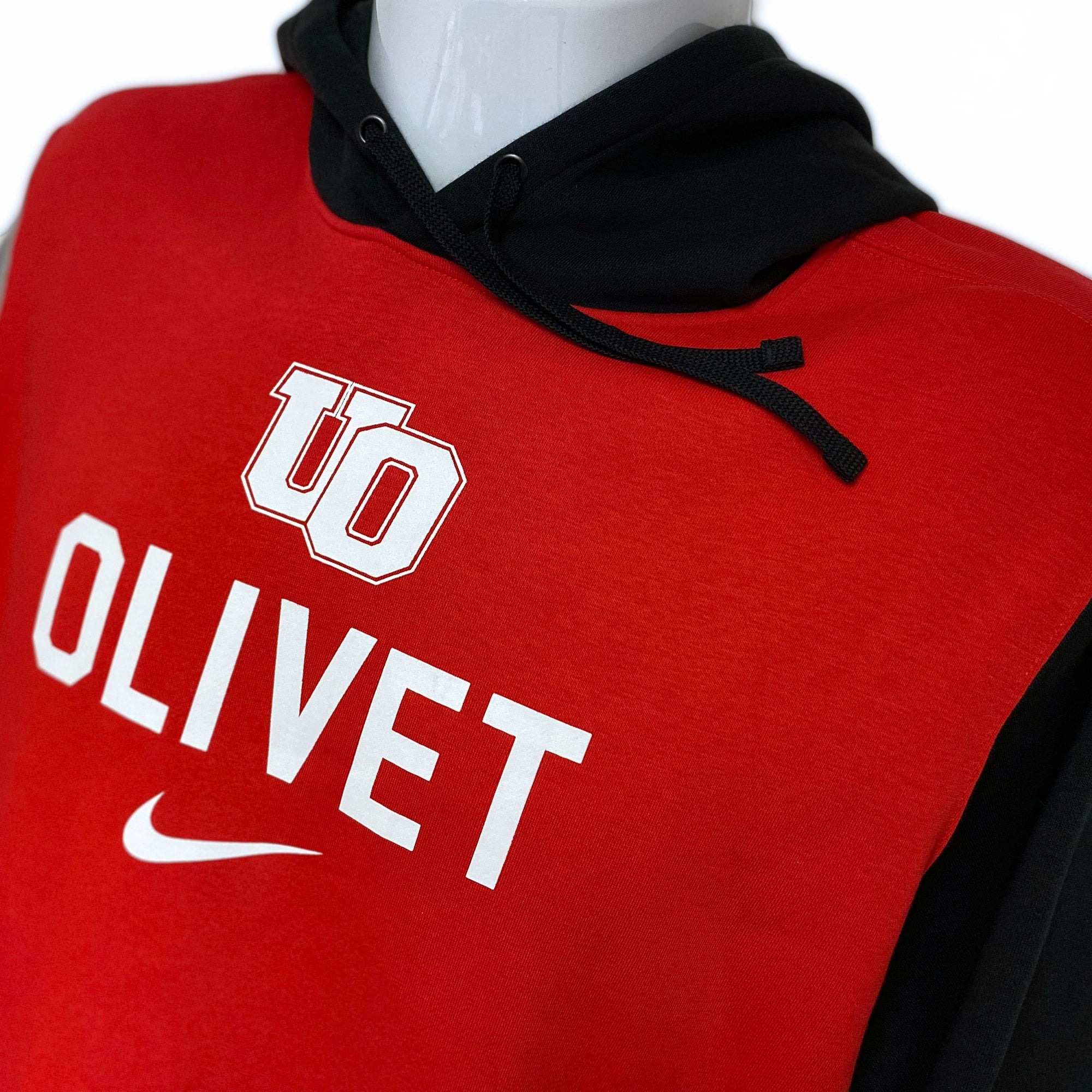 nike colorblock fleece hoodie